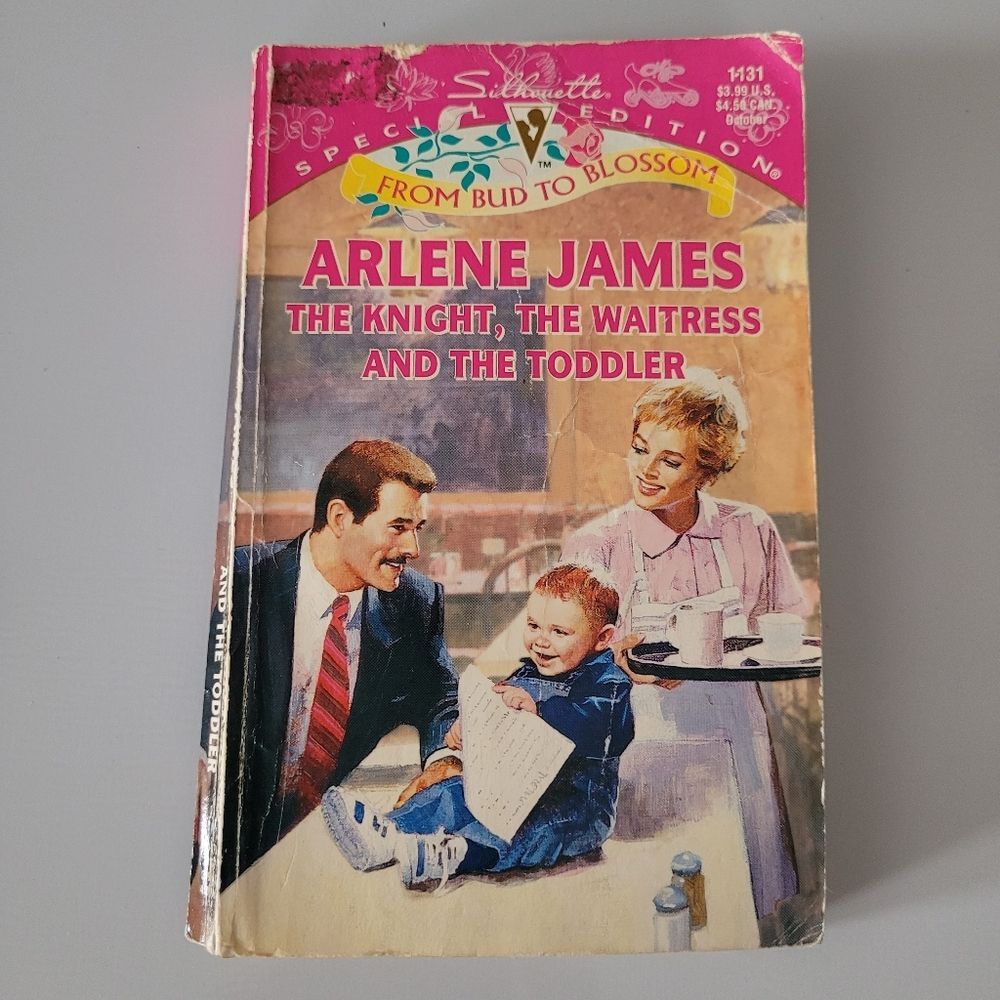 The Knight The Waitress And The Toddler By Arlene James Paperback Book